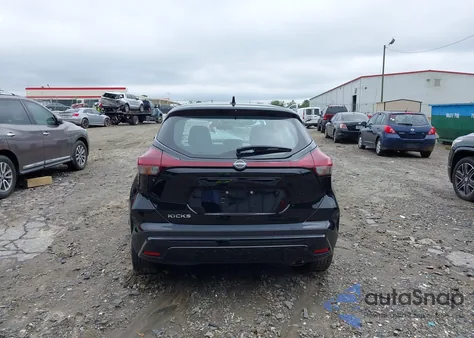 2022 Nissan Kicks S Xtronic Cvt z USA, uszkodzony, nr VIN 3N1CP5BV3NL515439